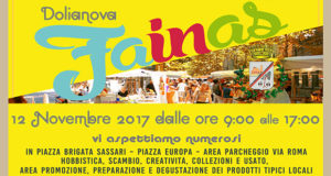 Banner Mercatino Domenicale Fainas - Dolianova - 12 Novembre 2017 - ParteollaClick