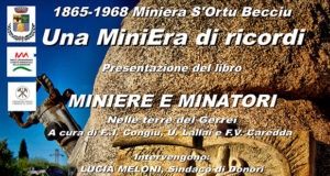 Banner Una MiniEra di ricordi, presentazione del libro Miniere e minatori nelle terre del Gerrei - Donori, Ex Montegranatico - 2 Dicembre 2017 - ParteollaClick