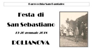 Banner Festa di San Sebastiano Martire 2018 - Chiesa di San Sebstiano Dolianova - 19 e 20 Gennaio 2018 - ParteollaClick