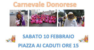 Banner Carnevale Donorese 2018 - Donori - 10 Febbraio 2018 - ParteollaClick