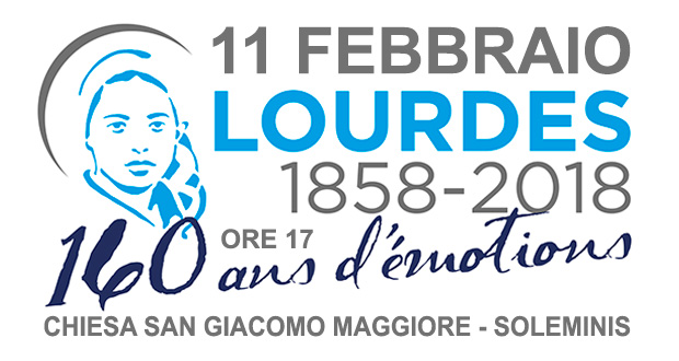 Banner Festa di Nostra Signora di Lourdes 2018 - Chiesa Parrocchiale San Giacomo Maggiore, Soleminis - Domenica 11 Febbraio 2018 - ParteollaClick