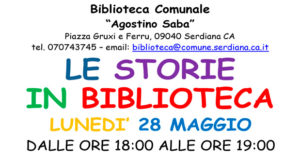 Banner Le Storie in Biblioteca, laboratorio di lettura del libro Buon Compleanno Orso - Serdiana - 28 Maggio 2018 - ParteollaClick