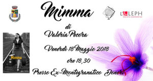 Banner Presentazione del libro Mimma di e con Valeria Pecora - Donori - 18 Maggio 2018 - ParteollaClick