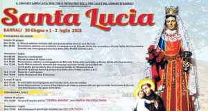 Banner Festeggiamenti in onore di Santa Lucia e Sant'Antonio di Padova 2018 - Barrali, Chiesa Santa Lucia - 30 Giugno, 1 e 2 Luglio 2018 - ParteollaClick - 620X330