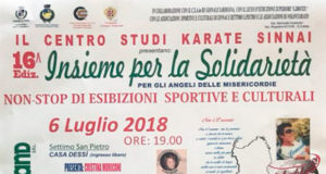 Banner 16ª edizione di Insieme per la Solidarietà - Settimo San Pietro - 6 Luglio 2018 - ParteollaClick