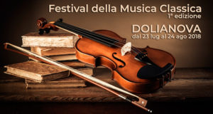 Banner 1ª ed. del Festival della Musica Classica - Dolianova - Dal 23 Luglio al 24 Agosto 2018 - ParteollaClick