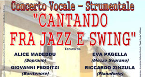 Banner Concerto vocale-strumentale Cantando fra Jazz e Swing all'Ex Montegranatico - Donori - 26 Agosto 2018 - ParteollaClick