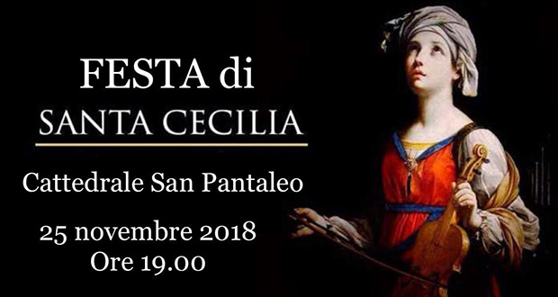 Banner Festa di Santa Cecilia Patrona dei Musicisti - Dolianova, Cattedrale di San Pantaleo - 25 Novembre 2018 - ParteollaClick