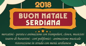 Banner Buon Natale Serdiana, mercatini, animazione, teatro, trampolieri, clown e concerti natalizi - Serdiana - 23 Dicembre 2018 - ParteollaClick