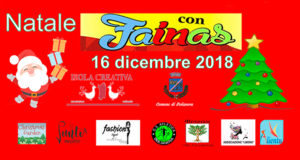 Banner Fainas Mercatini di Natale 2018 - Dolianova - 16 Dicembre 2018 dalle ore 10 in poi - ParteollaClick