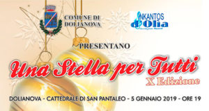 Banner Decima edizione del Concerto Una Stella per Tutti - Dolianova, Cattedrale di San Pantaleo - 5 Gennaio 2019 - ParteollaClick