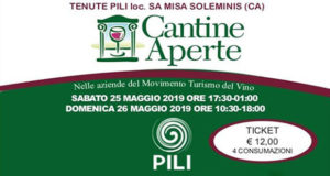 Banner Cantine Aperte 2019 nelle Tenute di Carlo Pili - Soleminis - 25 e 26 Maggio 2019 - ParteollaClick