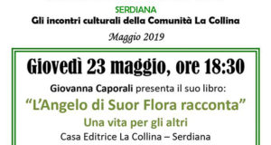 Banner Presentazione del libro L’Angelo di Suor Flora racconta, di e con Giovanna Caporali - Serdiana, Località S'Otta - 23 Magio 2019 - ParteollaClick