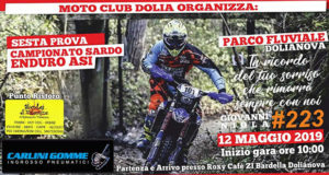 Banner Sesta Prova del Campionato Sardo 2019 Enduro ASI - Dolianova, Parco Fluviale - 12 Maggio 2019 - ParteollaClick