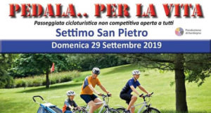 Banner PEDALA.. PER LA VITA, passeggiata cicloturistica per la Settimana Europea della Mobilità - Settimo San Pietro - 28 Settembre 2019 - ParteollaClick