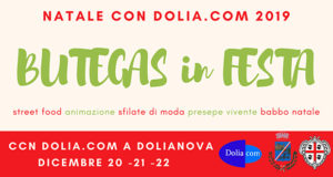 Banner BUTEGAS IN FESTA, la magia del Natale nel centro del Parteolla - Dolianova - 20, 21 e 22 Dicembre 2019 - ParteollaClick