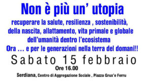 Banner Non è più un'utopia, incontro sull'allattamento e sull'amore materno - Centro di Aggregazione Sociale Serdiana - 15 Febbraio 2020 - ParteollaClick