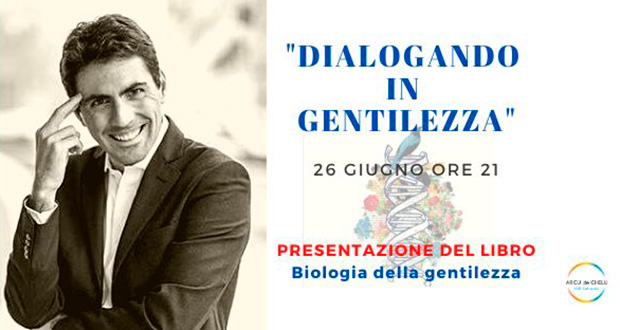 Banner Presentazione del libro BIOLOGIA DELLA GENTILEZZA di e con Daniel Lumera - Serdiana - 26 Giugno 2020 - ParteollaClick