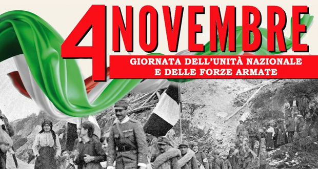 Banner Celebrazione della Commemorazione ai Caduti di tutte le Guerre - Dolianova - 4 Novembre 2021 - ParteollaClick