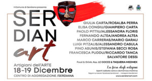 Banner Serdian'art, prima edizione del festival dell’arte e dell’artigianato - Serdiana - 18 e 19 Dicembre 2021 - ParteollaClick